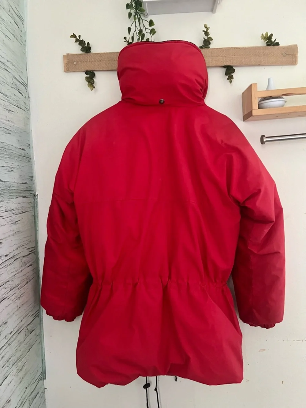 KANUK Vibrant Red Winter Coat | Size 2 | Unisex | Adjustable Waist - Picture 7 of 14